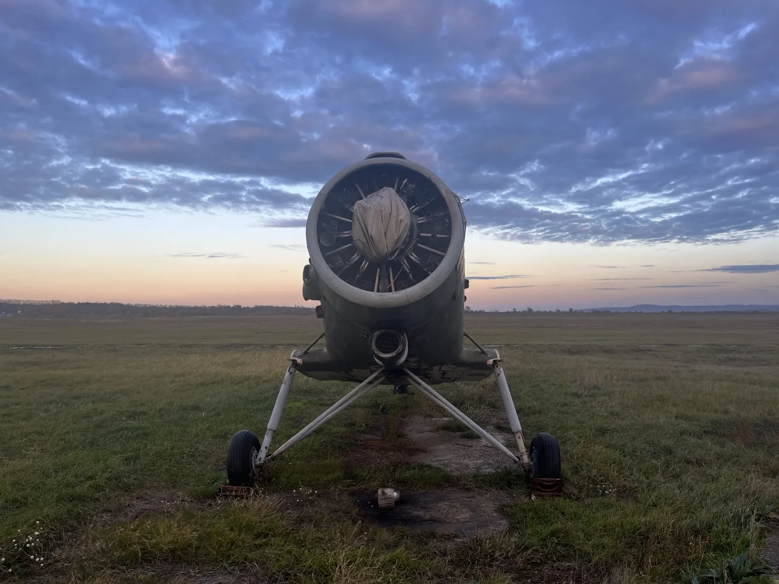 Aeronava An-2 pe amplasamentul Bălți-Oraș