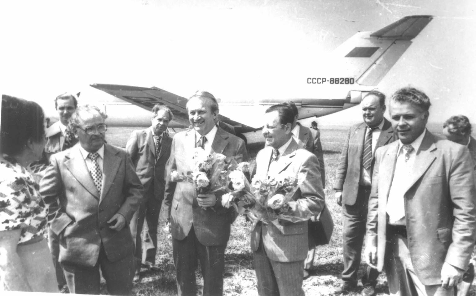 Aeronava Yak-40 asociată istoriei aviației la Bălți