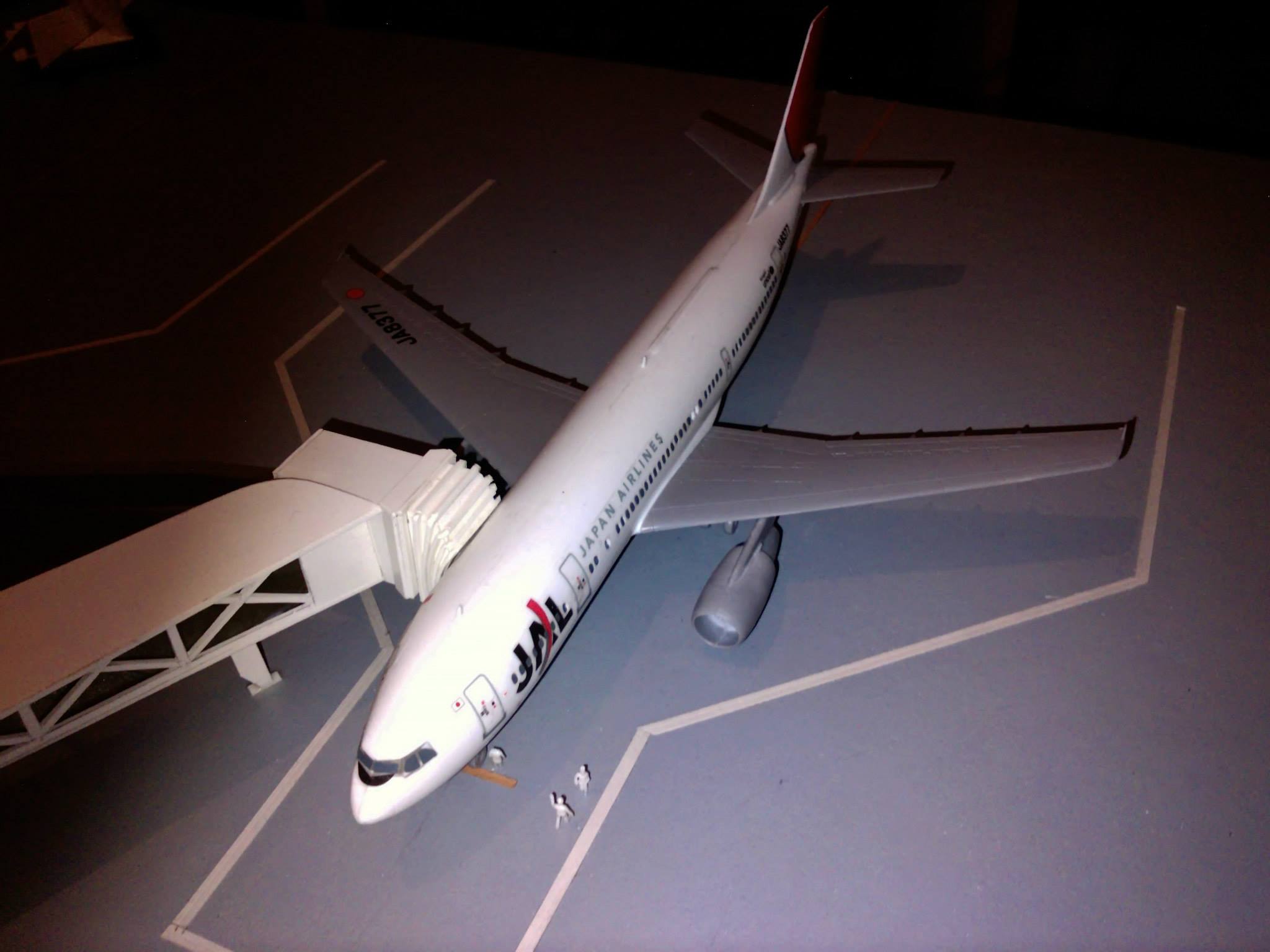 Dumitru Negrei airport model with aircraft